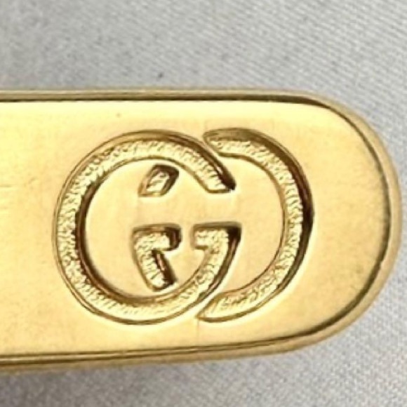 SALE AUTHENTIC VINTAGE GUCCI GG Necklace charm - Picture 5 of 7